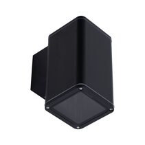PIPER-PRO-1-SQR Exterior LED Wall Light Black / Tri-Colour - 49300