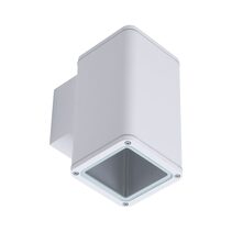 PIPER-PRO-1-SQR Exterior LED Wall Light White / Tri-Colour - 49301