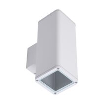 PIPER-PRO-2-SQR Exterior LED Wall Light White / Tri-Colour - 49307