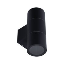 PIPER-PRO-2-RND Exterior LED Wall Light Black / Tri-Colour - 49309