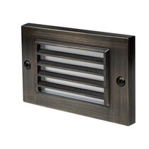 Maxi Dzine 3W Surface Mount LED Wall Light Antique Brass / Warm White - SE7354LV114WW/AB