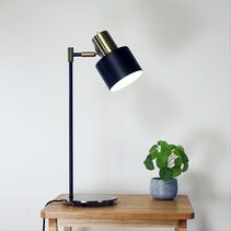 Ari Adjustable Desk Lamp Antique Brass - SL98786AB