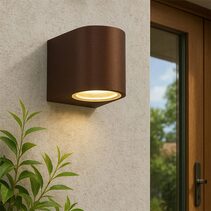 Olaris Outdoor LED Wall Light Rusty - LLOL017R