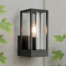 Arlo Frame Outdoor Wall Light Black - LLOL003