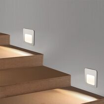 Peko.3 3W Recessed Wall Light White / Tri-Colour - UA4213WH