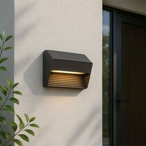 Nexa LED Outdoor Wall Light Black - LLOL005