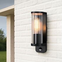 Arlo Outdoor Wall Light with PIR Sensor Black - LLOL002