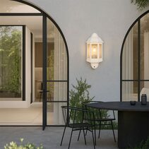 Avara Outdoor Wall Sconce Beige - LLOL040BE