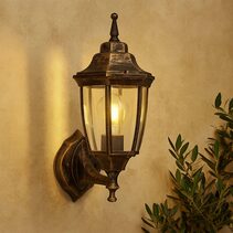 Sylva Up Outdoor Wall Light Bronze - LLOL029BR