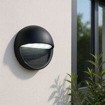 Brano LED CCT Step Light With Eyelid Black - LLOL028