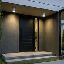 Myren LED Outdoor Ceiling Light White - LLOL042W