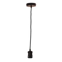Albany 1 Light Vintage Cloth Cord Suspension Oil Rubbed Bronze - OL69321ORB