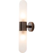 Hepburn Wall Light Antique Brass - LOI1001624