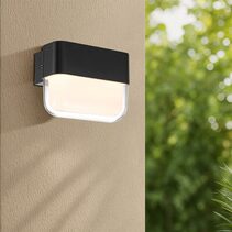Fadro 10 Exterior LED Wall Bracket Black - FADRO EX10-BK