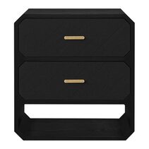 Anderson 2 Drawer Chest Black - 33975