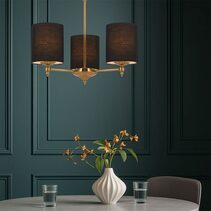 Argos 3 Light Pendant Black - ARGOS PE3-AGBK