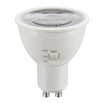 Solaris 2 LED GU10 6W 240V Globe Tri-Colour - GU10-WHTC6W