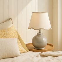 Bibury Table Lamp Grey - LL-27-0315GR