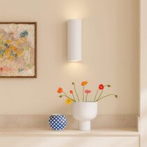 Onyx 2 Light Plaster Wall Light - LL002WL015