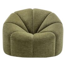 Avalon Swivel Occasional Chair Olive Chenille - 33502