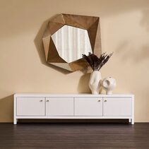 Ariana Entertainment Unit Large White - 33549