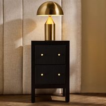 Ariana Bedside Table Petite Black - 33595