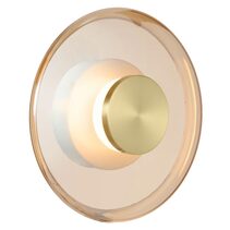 Amity Wall Light Amber - AMITY WB25-BRSAM
