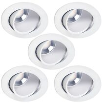 Focus.8 8W Dimmable LED Gimble 5 Pack Downlight White / Tri-Colour - OL83205