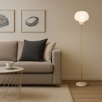 Vybor Floor Lamp Beige - VYBOR FL-BEIV