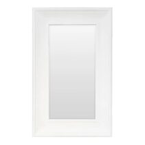 Bateman Floor Mirror White - 40578