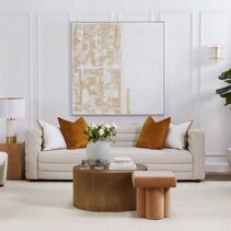 Golden Mist Oil On Canvas Painting - 53069