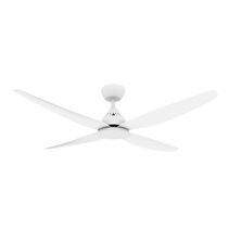 Augusta 52" 54W AC Four Blade Ceiling Fan White - SACF11/52/4WH
