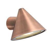 Cuchara Exterior Cone Surface Mounted Wall Light Electroplated Copper - CUCHARA4