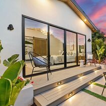 Keila Exterior Oval Surface Mounted Wall Light Matt Black - KEILA1