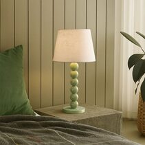 Pearl Orb Table Lamp Sage - LL-27-0317G