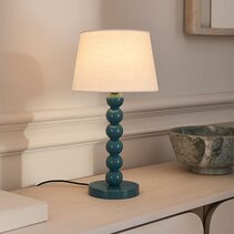 Pearl Orb Table Lamp Cyan - LL-27-0317GB