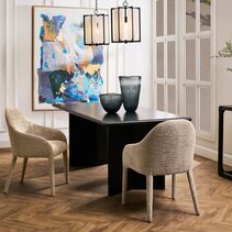 Eloise Vase Large Charcoal - 53136