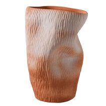 Maeve Porcelain Vase Large Terracotta - 53152
