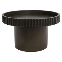 Blythe Footed Bowl Large Dark Brown - 53193