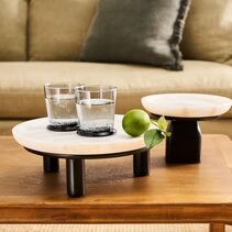 Edith Footed Bowl Small Black - 53201