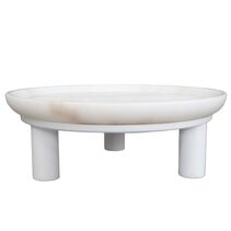 Eileen Footed Bowl Small White - 53209