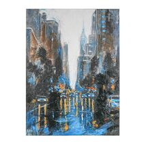 City Scape Enhanced Canvas Print - 53247