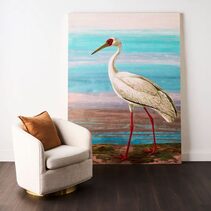 Crane Series II Enhanced Canvas Print - 53249
