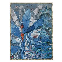 Jungle Blues Series II Enhanced Canvas Print - 53257