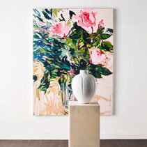 Romantic Bouquet Enhanced Canvas Print - 53262