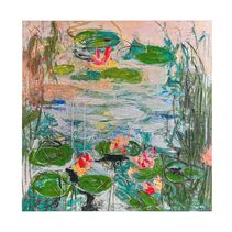 Wild Lillies Enhanced Canvas Print - 53270