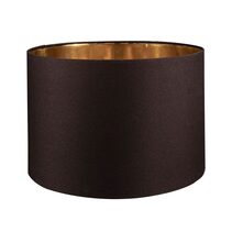 Paola Table Lamp Drum Shade Black - 11651S