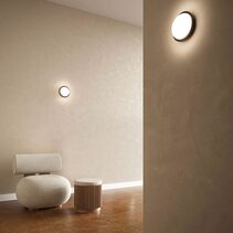 Bode Round Wall Light Iron