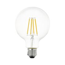 Filament Clear G95 8W E27 Dimmable LED Globe / Warm White - G95-8W2700KE27D
