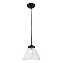 Matisse IP Rated Pendant Black - MATI1PBLK